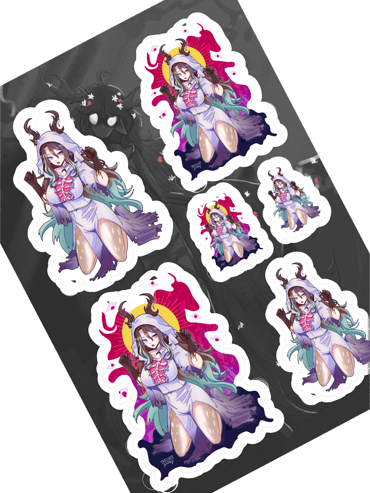 Spectral Doll Sticker Sheet product image (1)