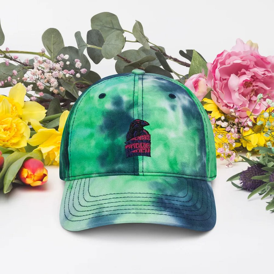 Rogue Raven Tie-Dye Dad Hat product image (4)