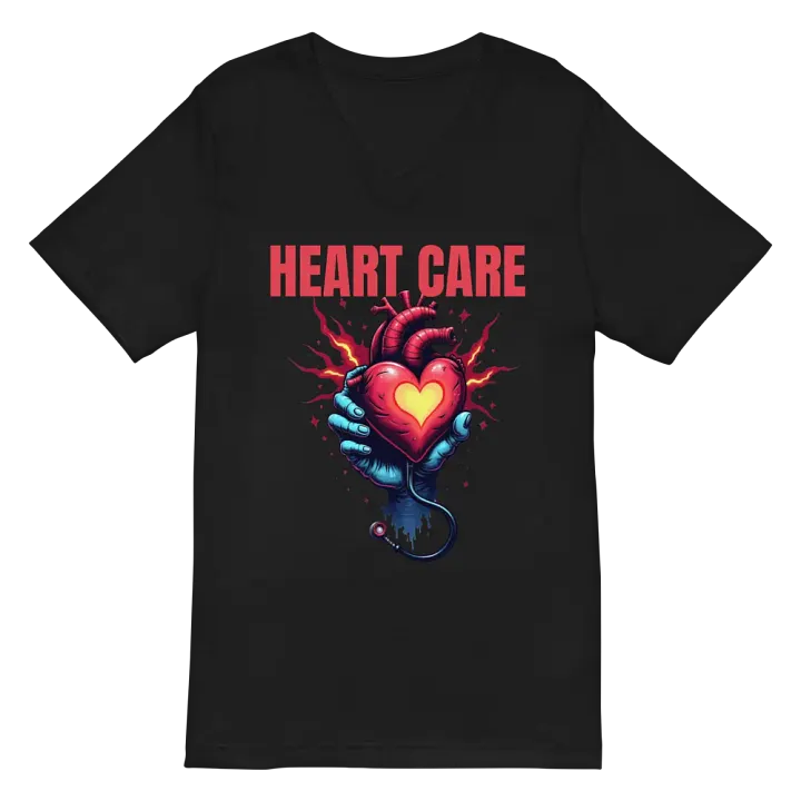 Heart Care V-Neck Tee product image (3)