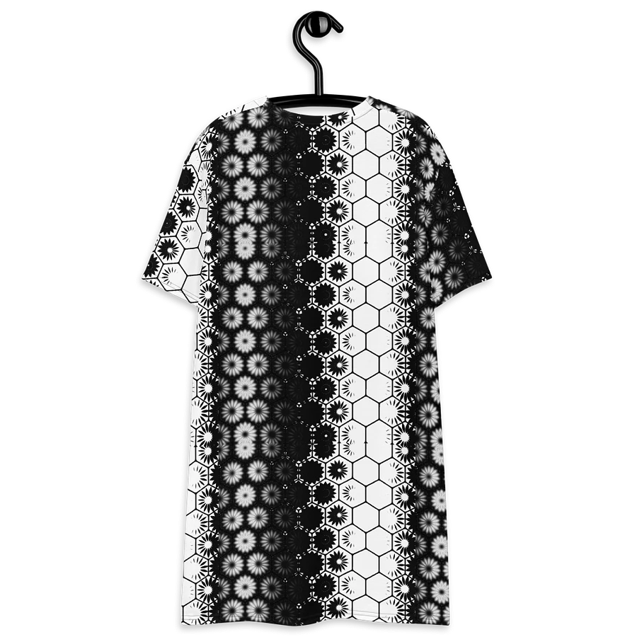 Black and White, T-Shirt Dress, Summer Dress product image (7)