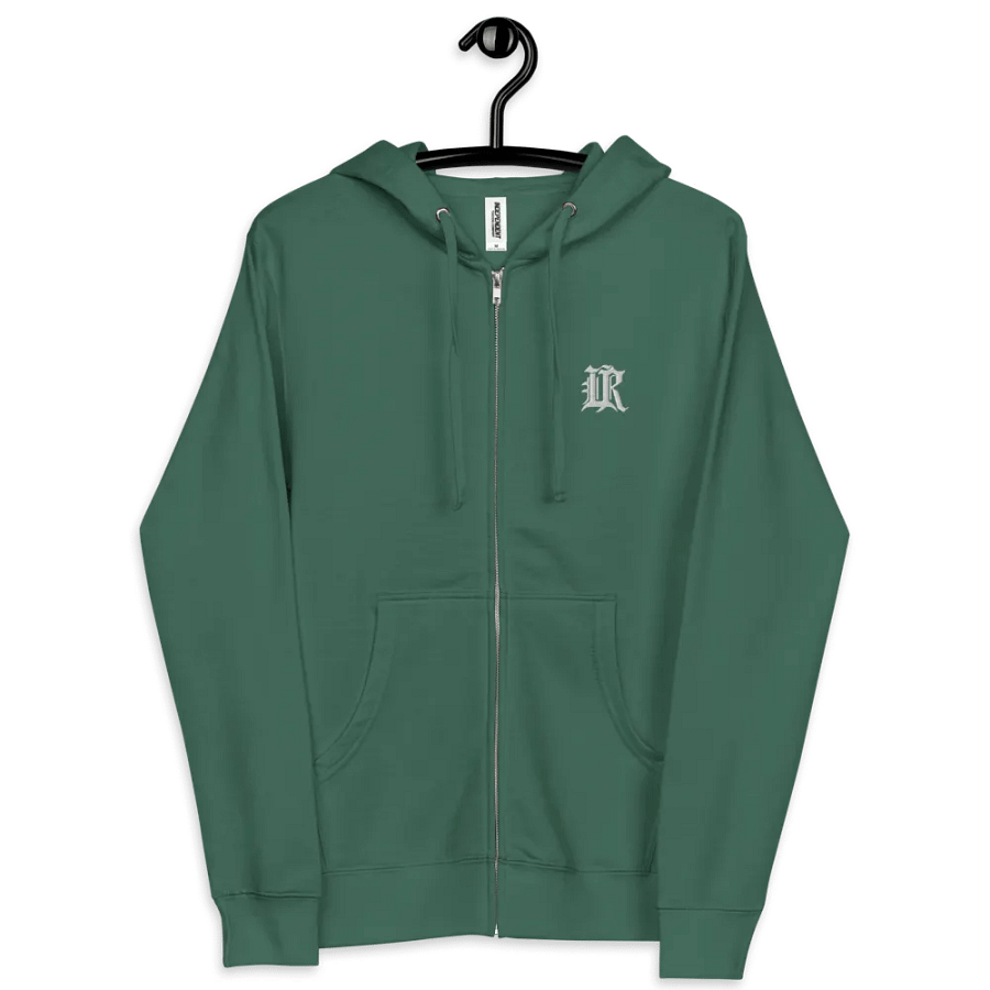 Logo Zipped Hoodie (Embroidered) product image (52)