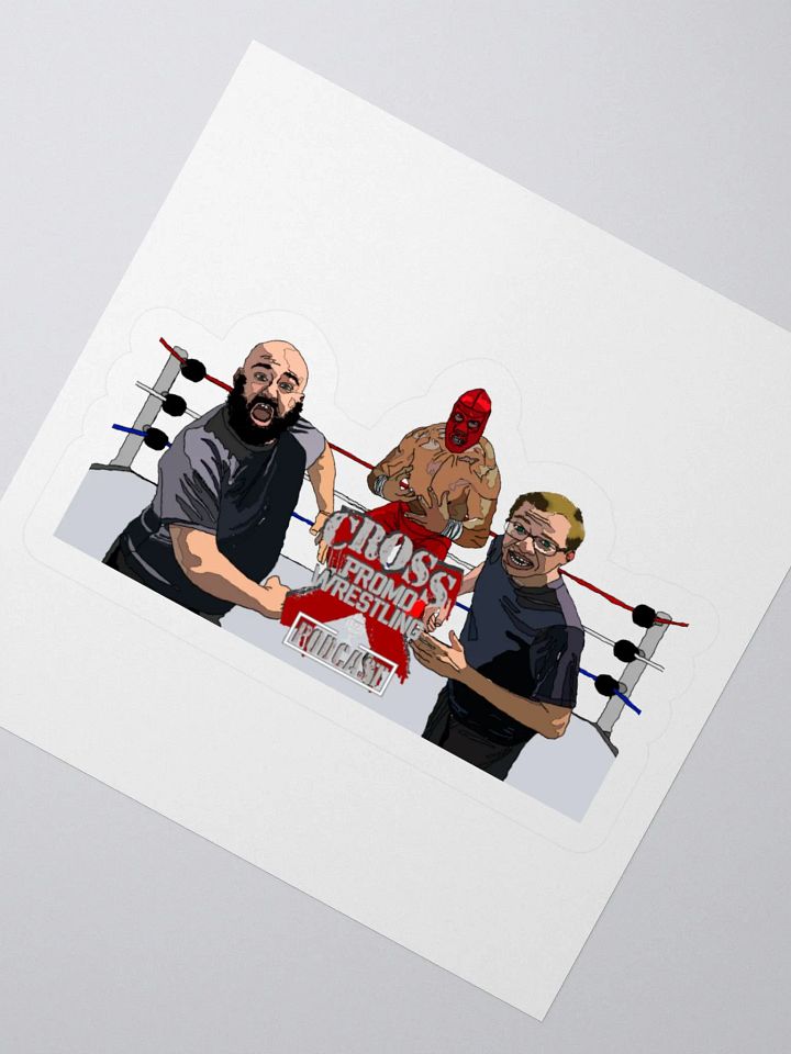 Cross Promo Wrestling Podcast Stickers product image (2)