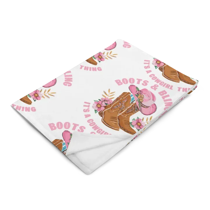 Boots & Bling Blanket product image (2)