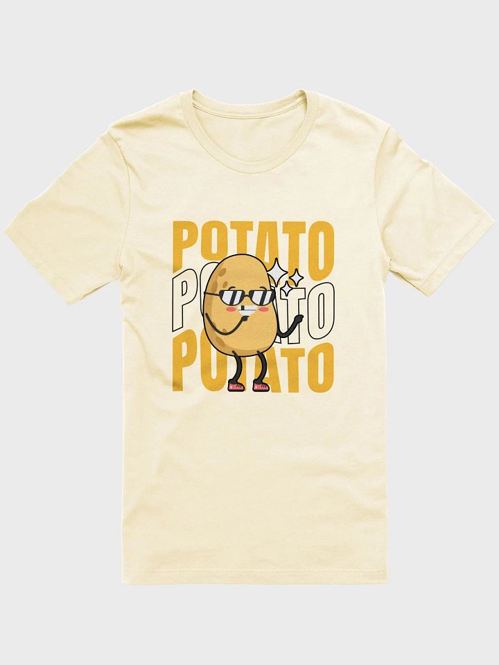 Woman Cool Potato Vibes T-Shirt - Natural product image (1)