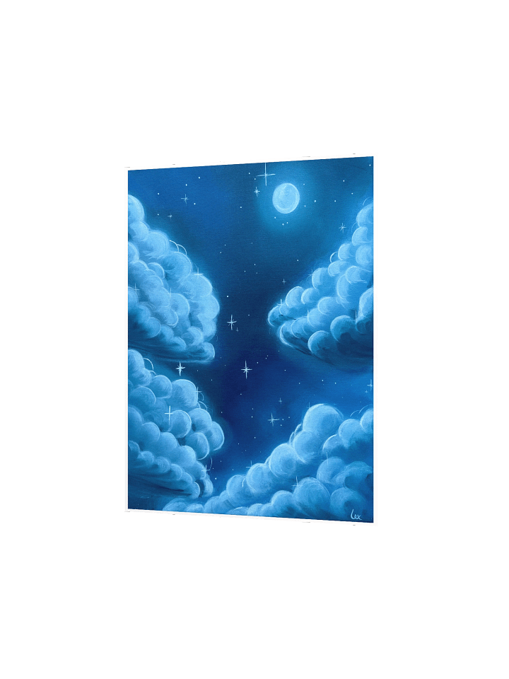 Full Moon Glow Matte Poster product image (2)