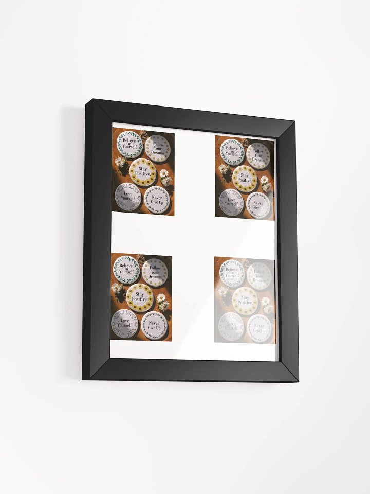 Motivational Coaster Set with Floral Arrangement product image (7)