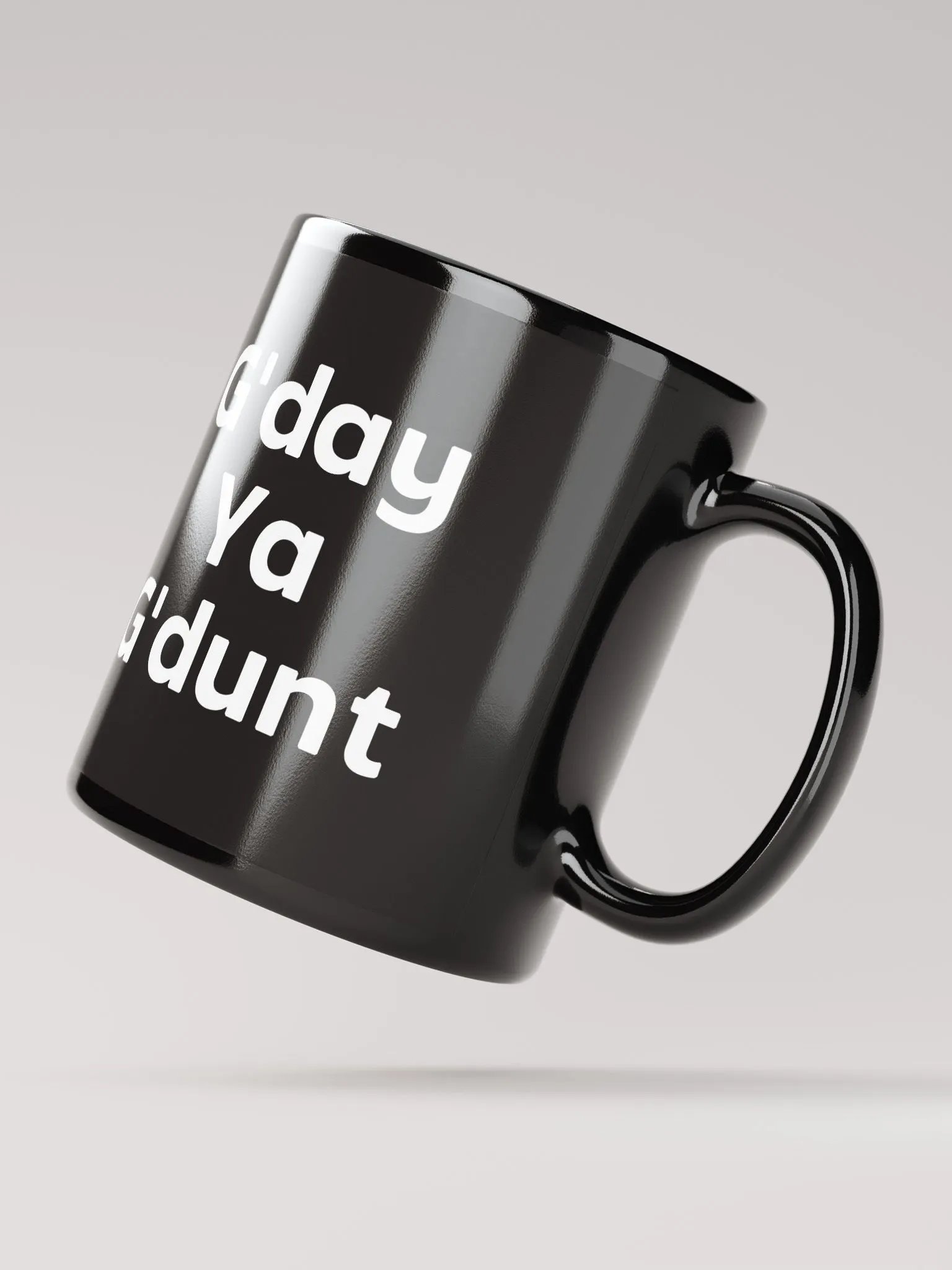G'day Ya G'dunt - Matte Black Mug product image (2)
