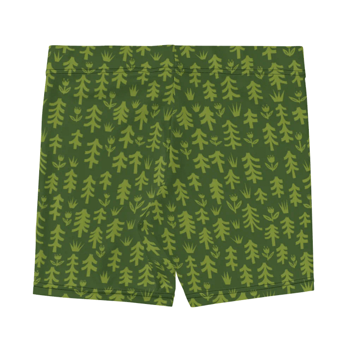 More Trees Please Bike Shorts - Green product image (2)