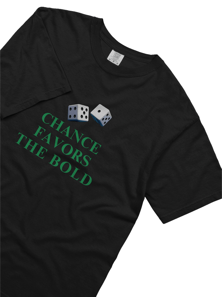 Bold Chance Dice Print T-Shirt product image (2)