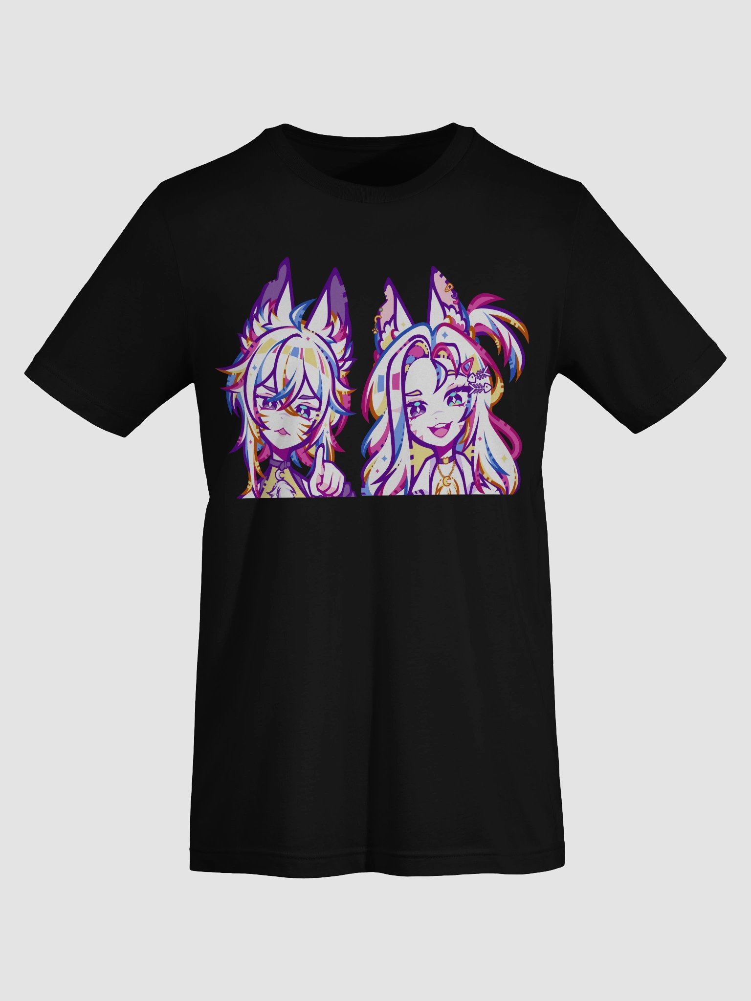 WolfcatRisi Duality Supersoft T-shirt product image (7)