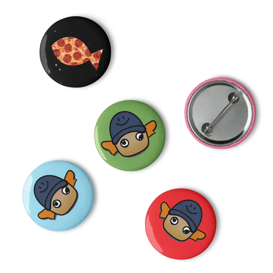 5 Pack Button Pins product image (15)