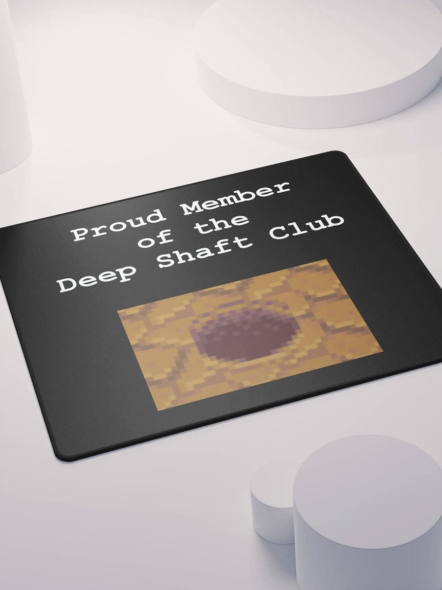 Deep Shaft MousePad - Black product image (4)
