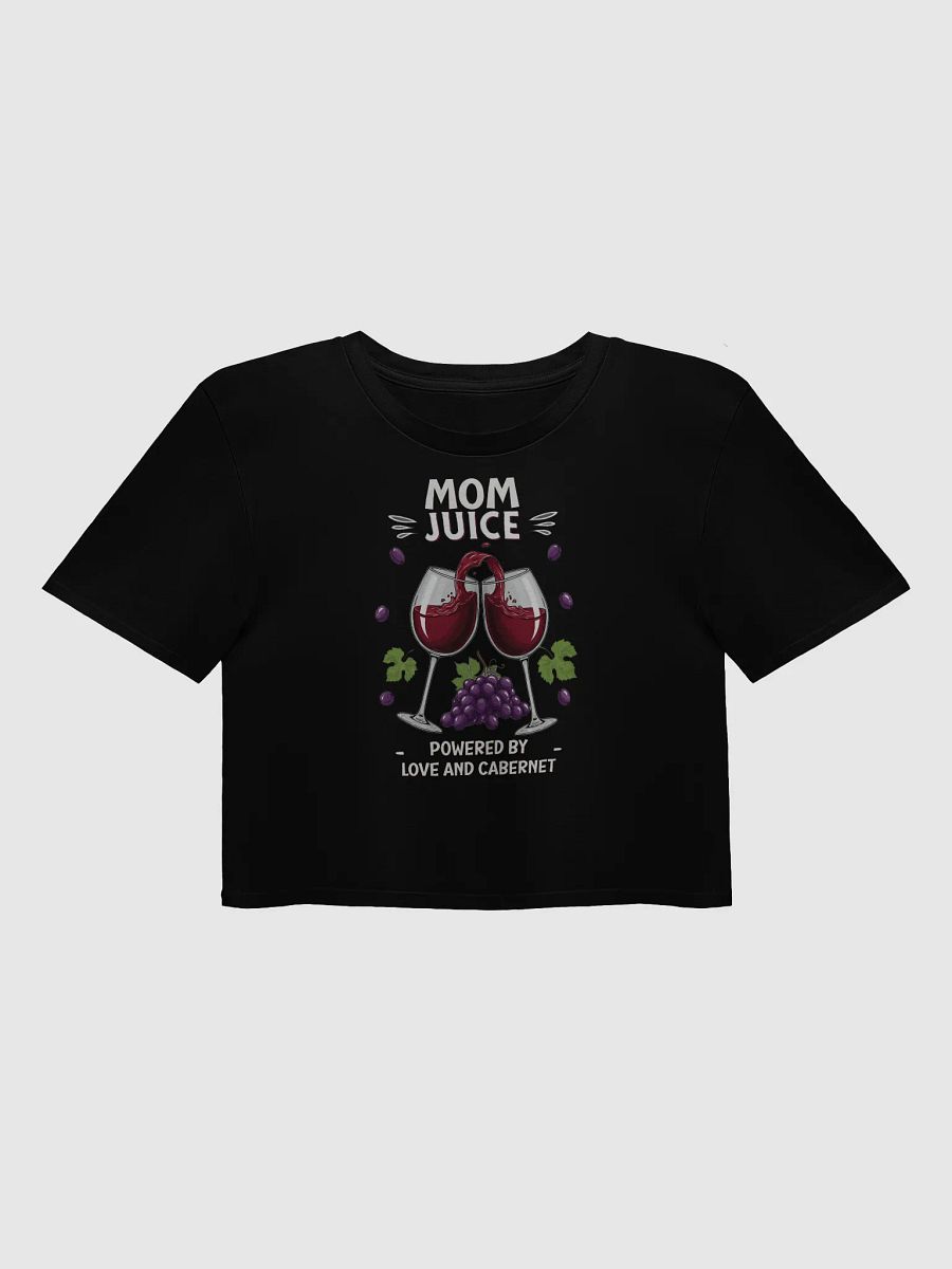 Mom Juice Cabernet Wine Lover Crop Top product image (1)