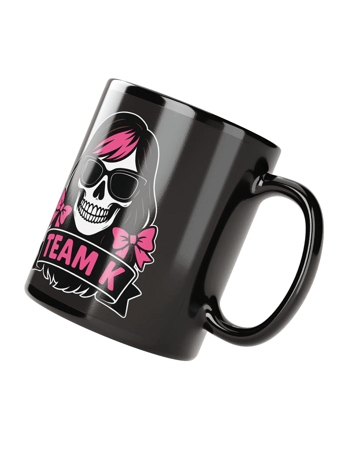 TEAM K (V-6) Black Mug product image (2)