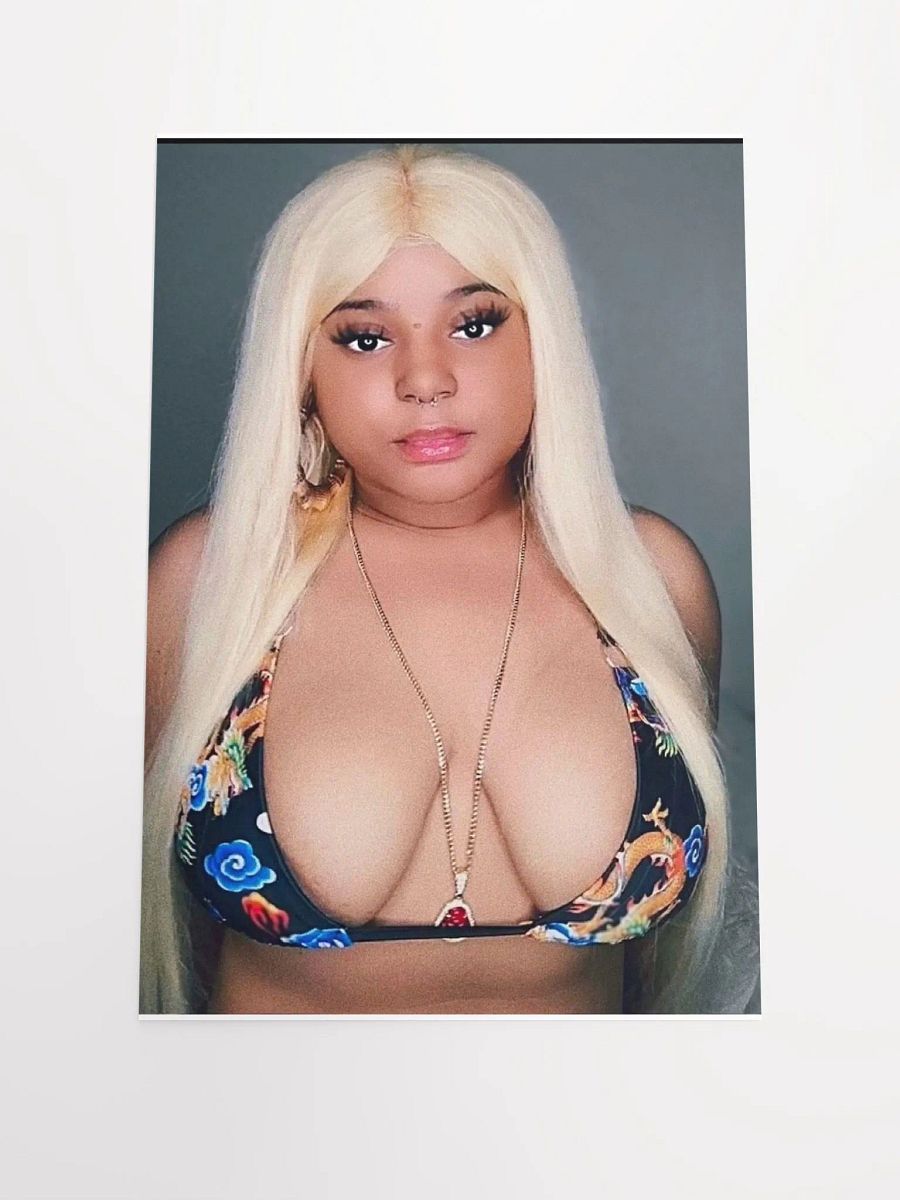 Blonde Babe - Matte Poster product image (1)