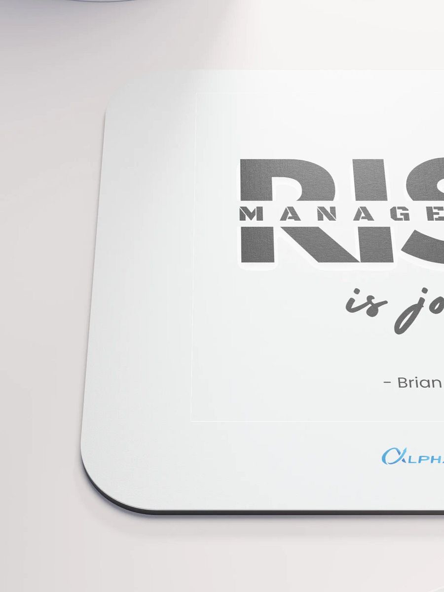 RISK Management is Job 1 Mouse Pad product image (6)