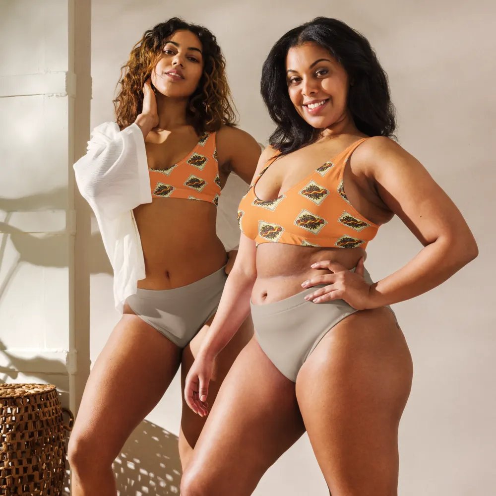 Snags - All-Over Print Recycled Padded Bikini Top product image (4)