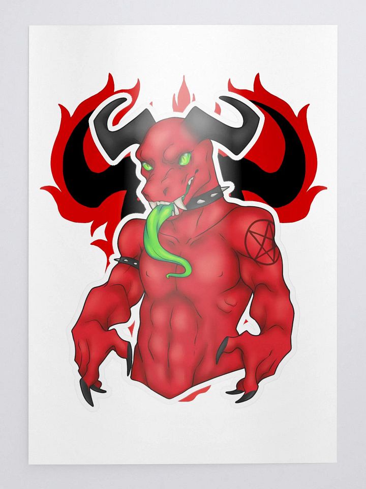 Big Rage Demon Sticker product image (1)
