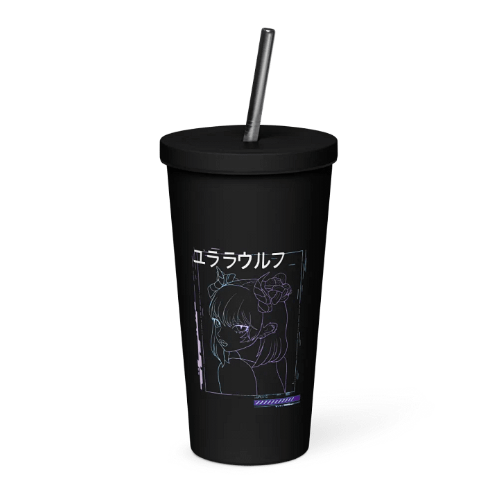 Cyber Punk Poster Girl Insulated Tumbler product image (1)