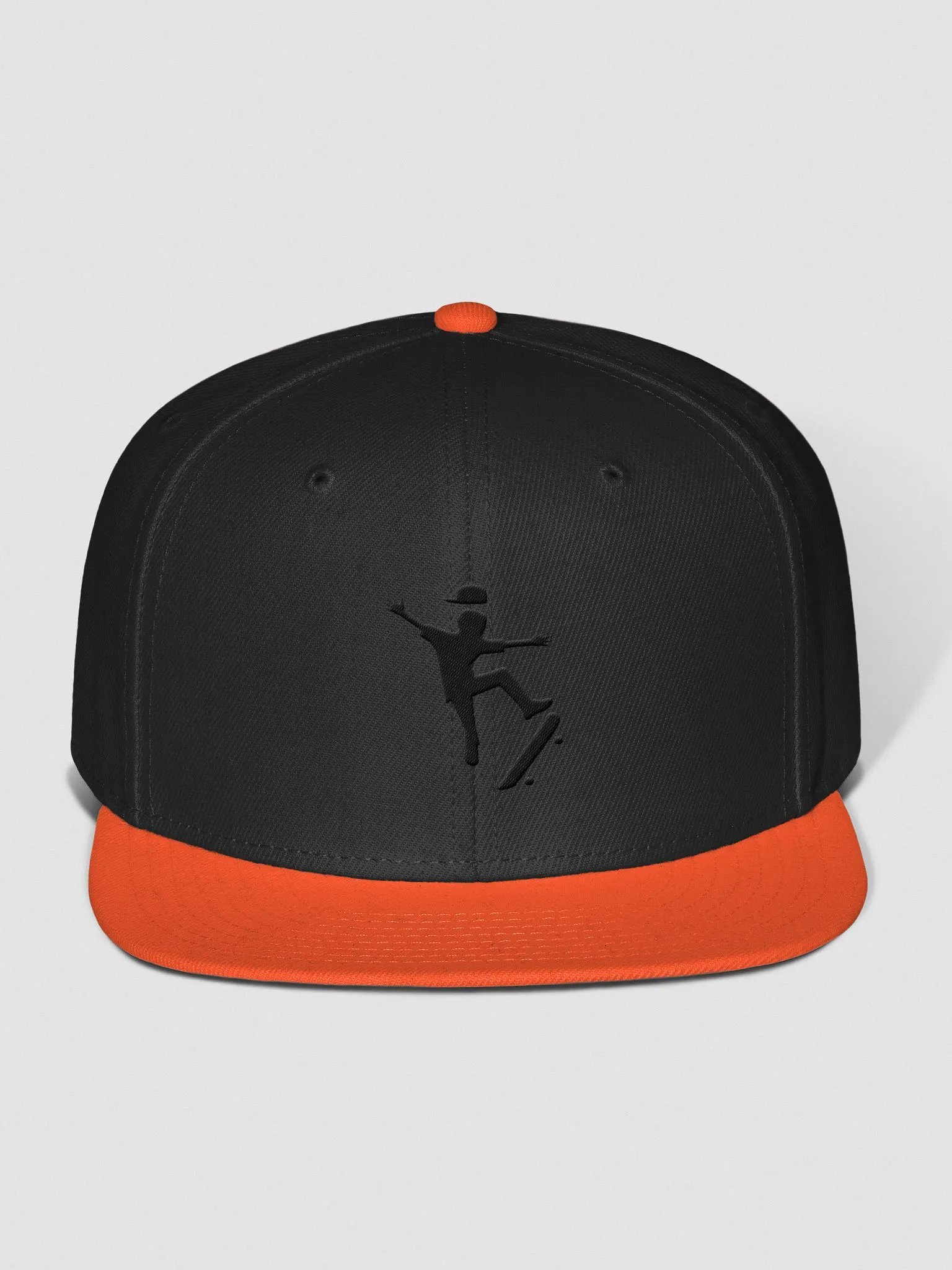 Dazzle Deck Black & Orange Baseball Cap product image (1)