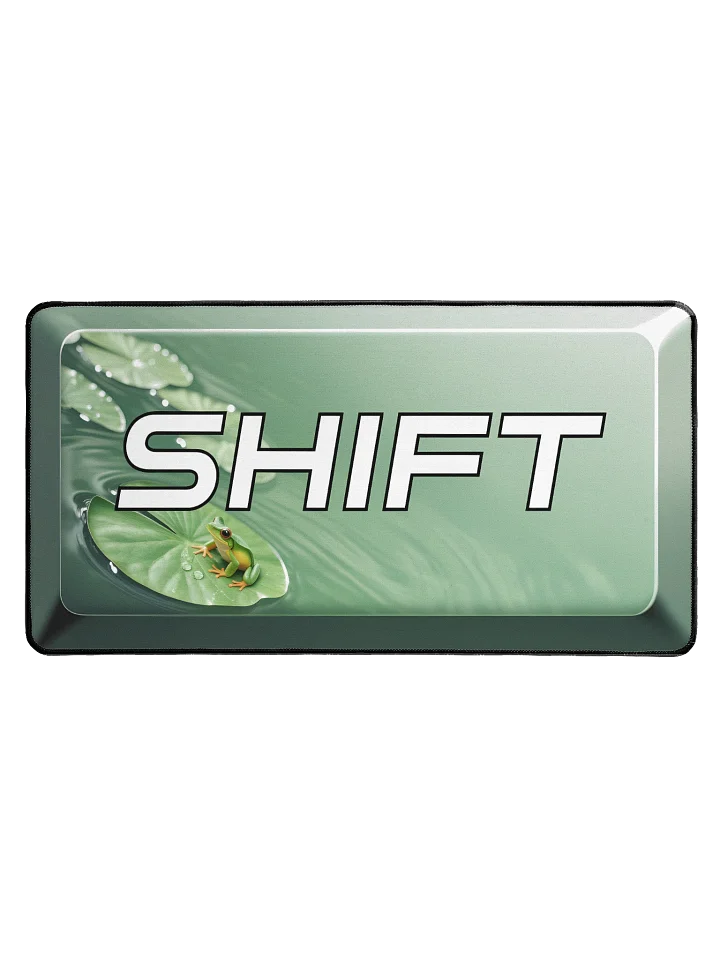 Feelin' Froggy Shift Key Mousepad product image (1)