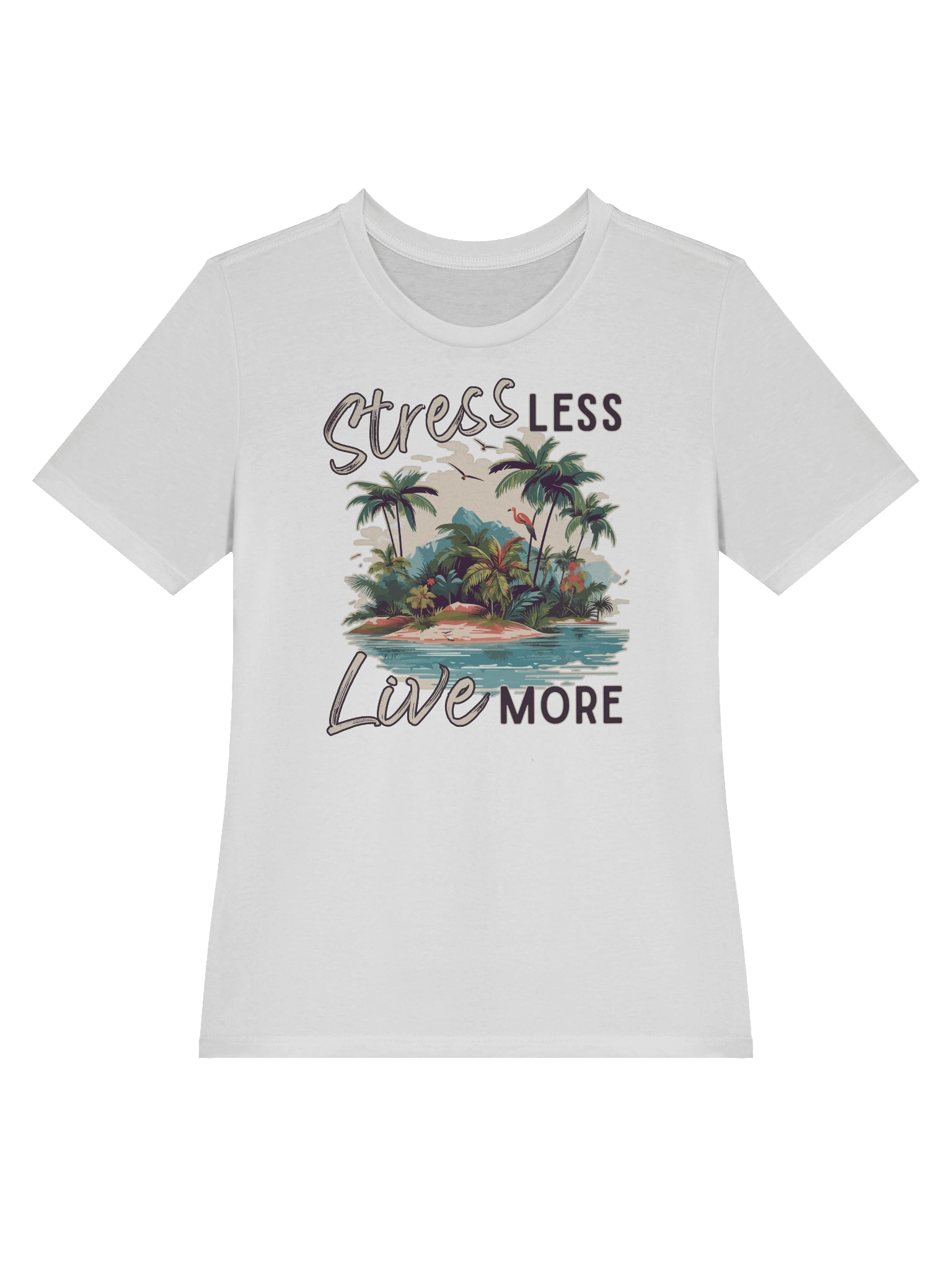 Stress Less Live More T-Shirt product image (3)