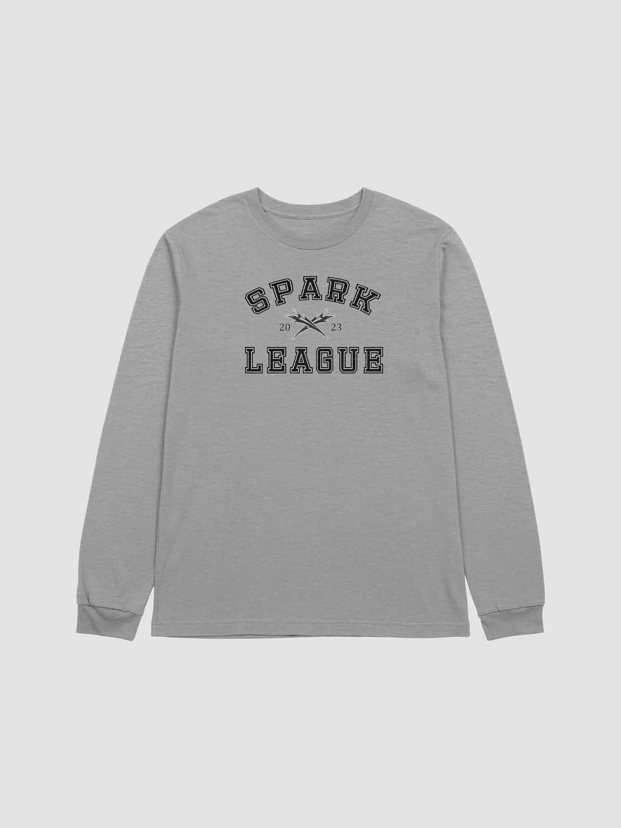 University Long Sleeve Tee - Black Font product image (1)