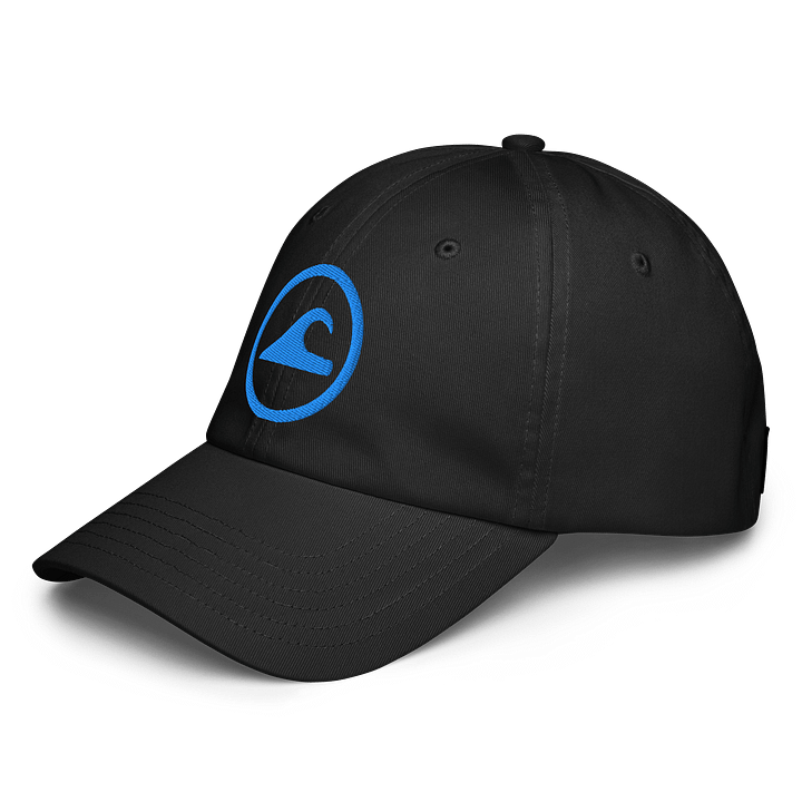 Embroidered Wave Rider Under Armor Dad Hat (Aqua) product image (2)