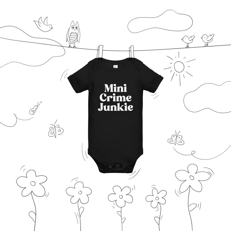 Mini Crime Junkie Onesie product image (10)