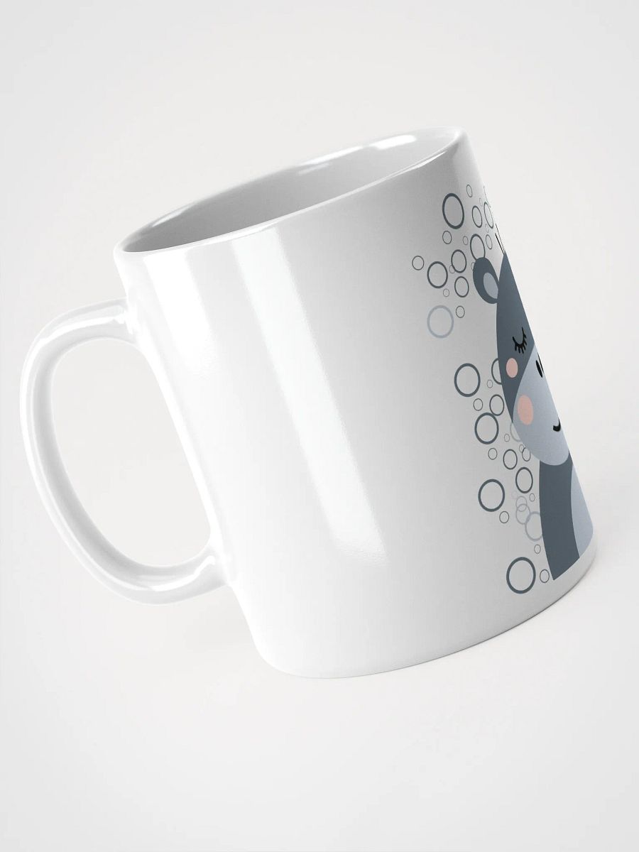 Blush Hippo White Glossy Mug product image (8)