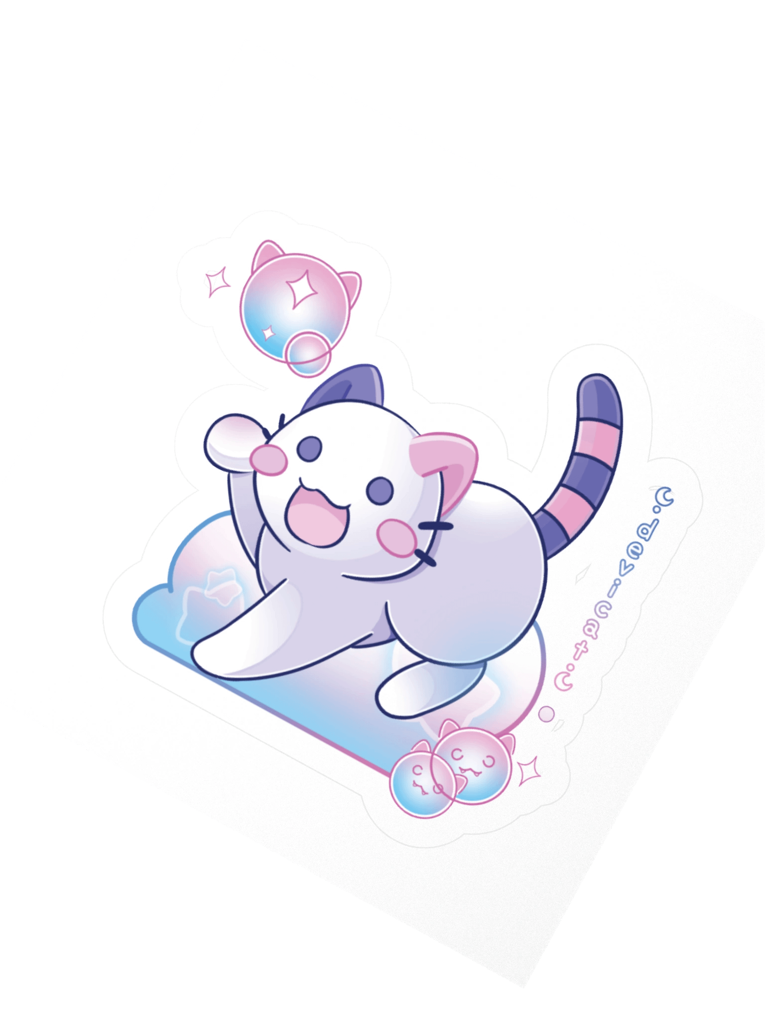 Sticker • CandiCat Bubbles • 2025 product image (4)
