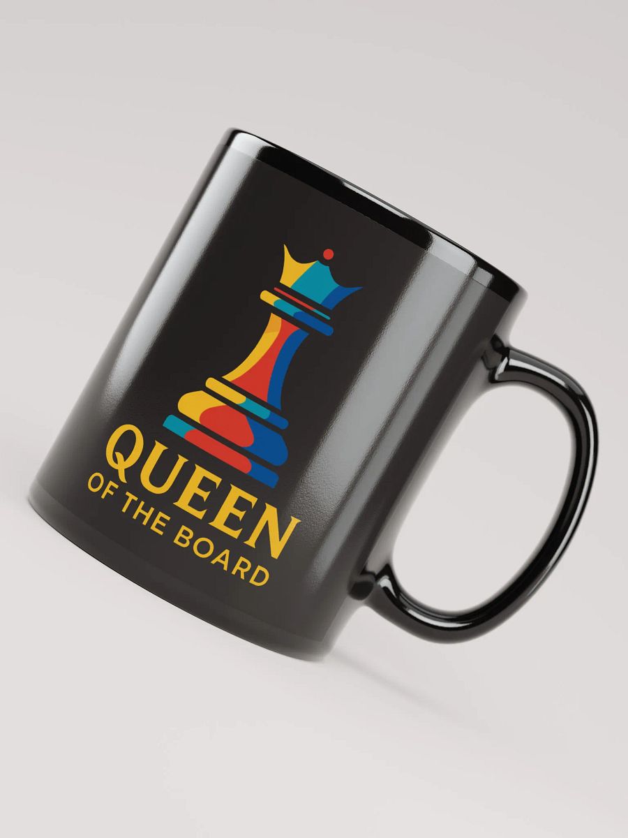 Queen of the Board - Black Glossy Mug product image (4)