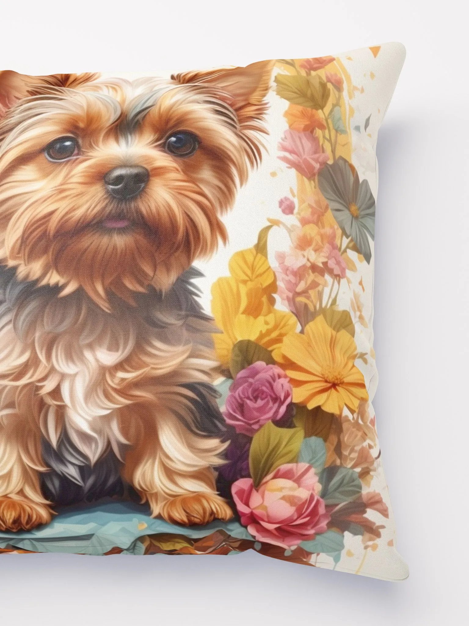 A Yorkshire Terrier in a Floral Whirl product image (4)