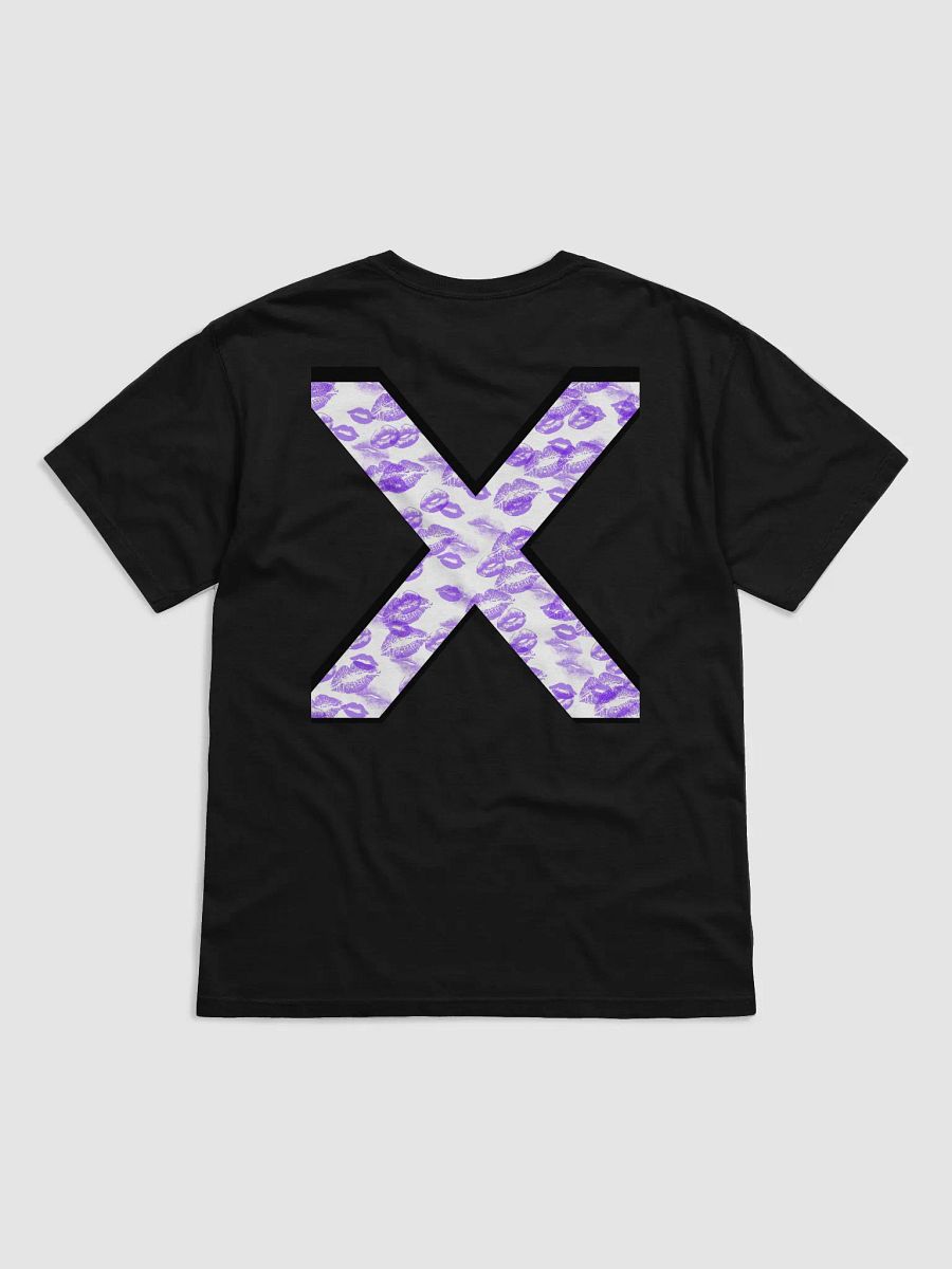 White X Purple Lipstick Kisses Shirt product image (17)