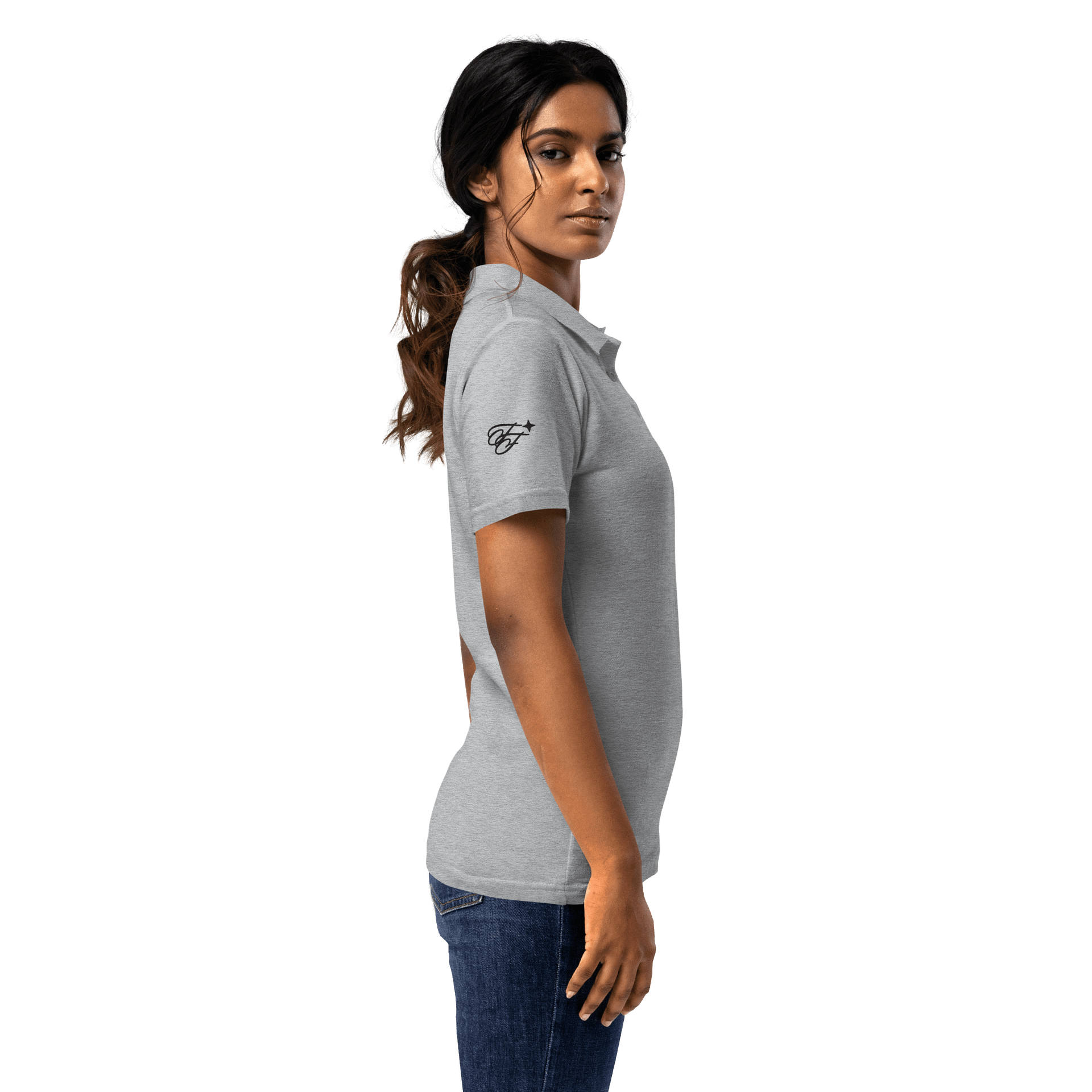 F&F Star Women's Pique Polo Shirt product image (2)