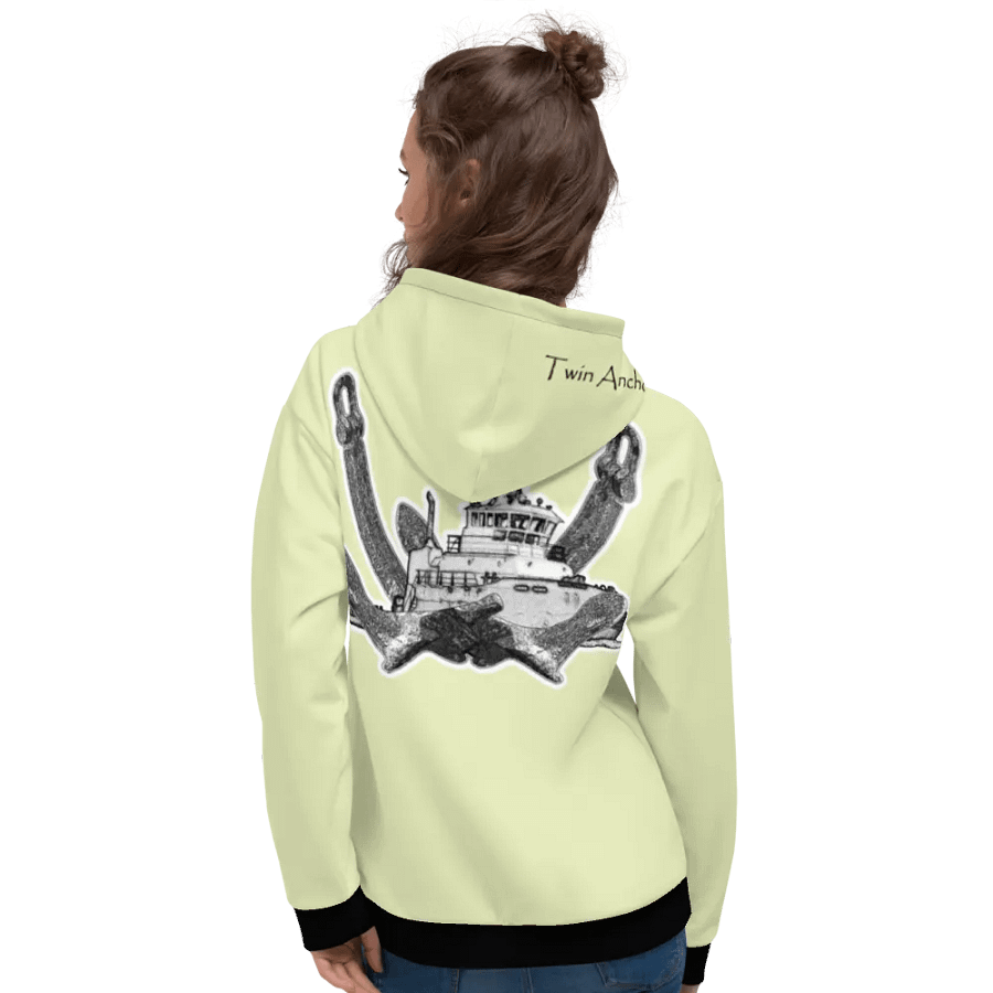 snow flurry Twin Anchor Titan tug Hoodie product image (8)