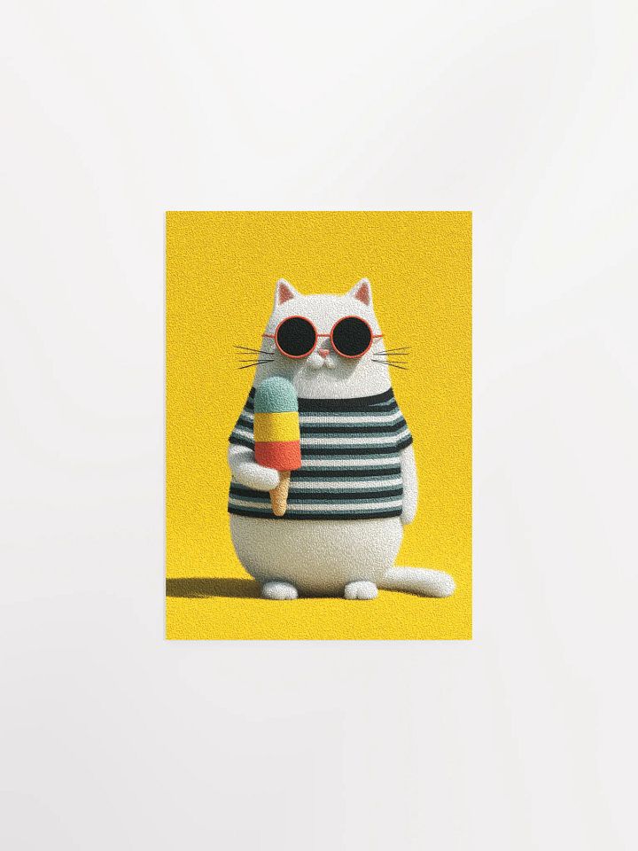 Cool Cat Chillout Poster product image (6)
