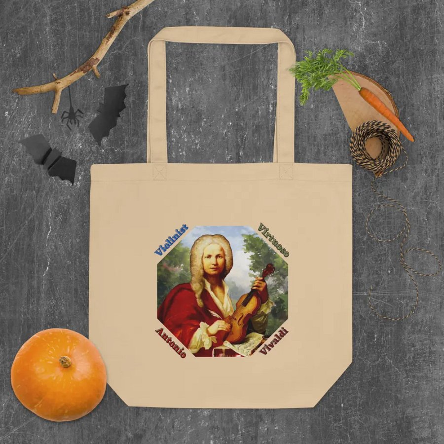 Antonio Vivaldi - Violinist Virtuoso | Tote Bag product image (5)