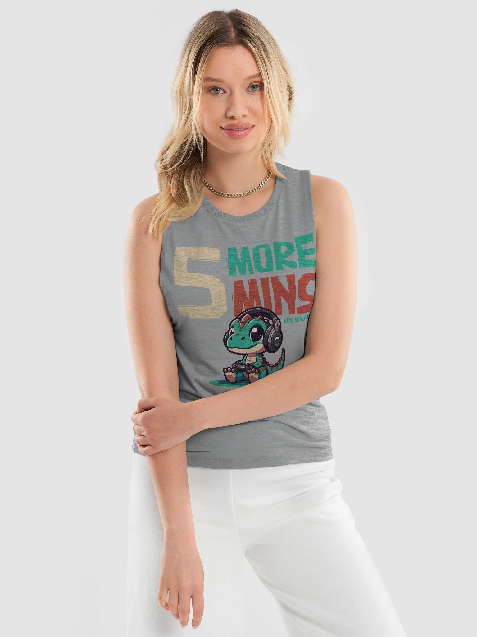 5 More Minutes Women's Flowy Muscle Tank product image (9)