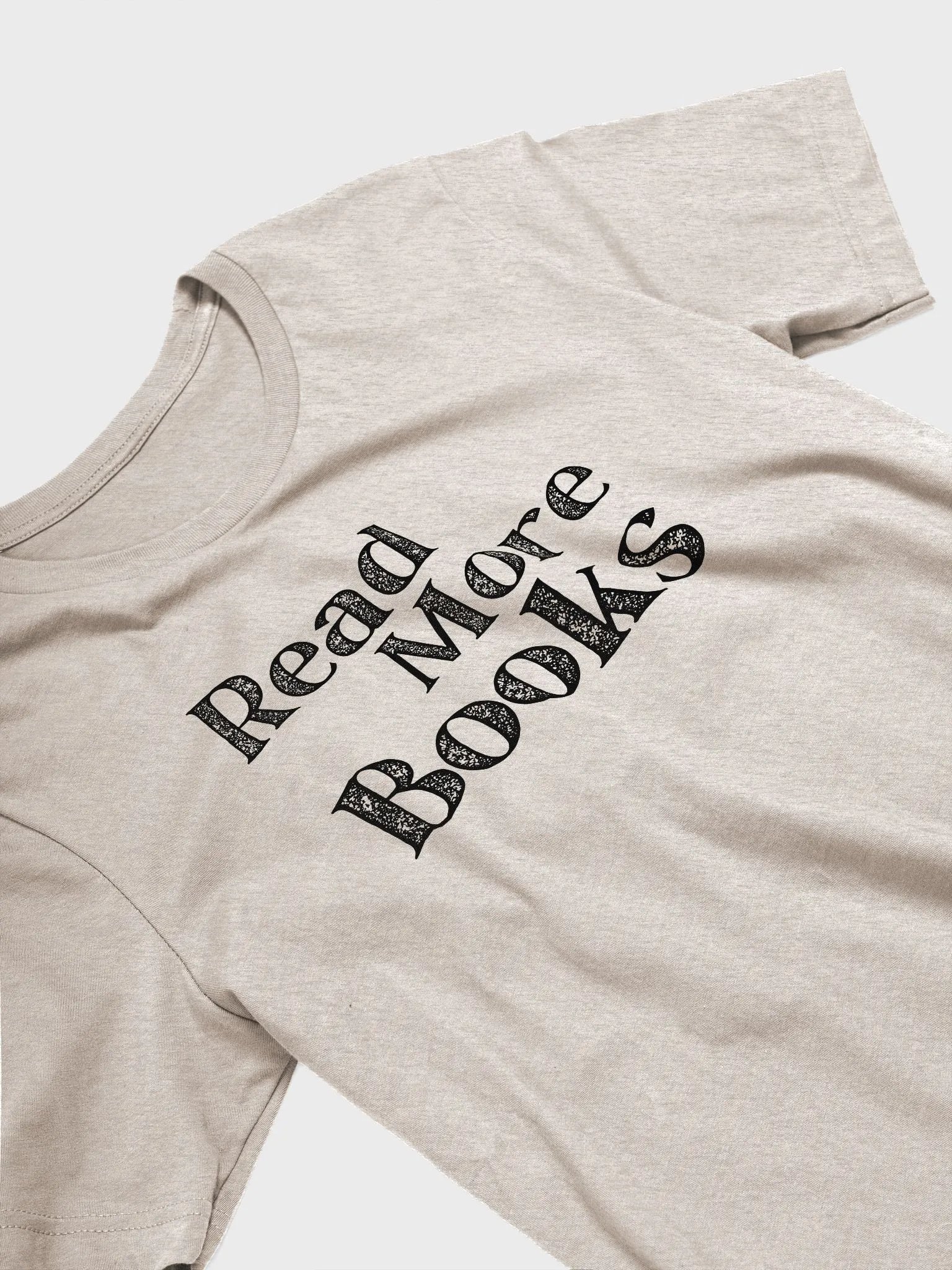 READ MORE BOOKS Offset Text Only T-Shirt product image (3)