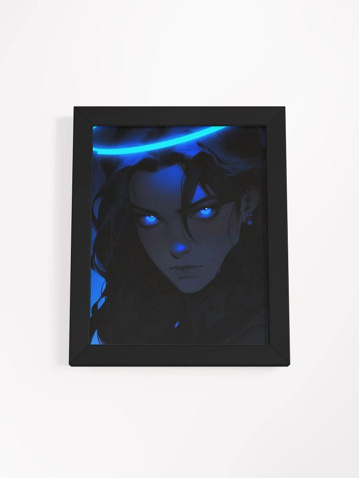 Framed Electric Blue Halo Poster product image (11)