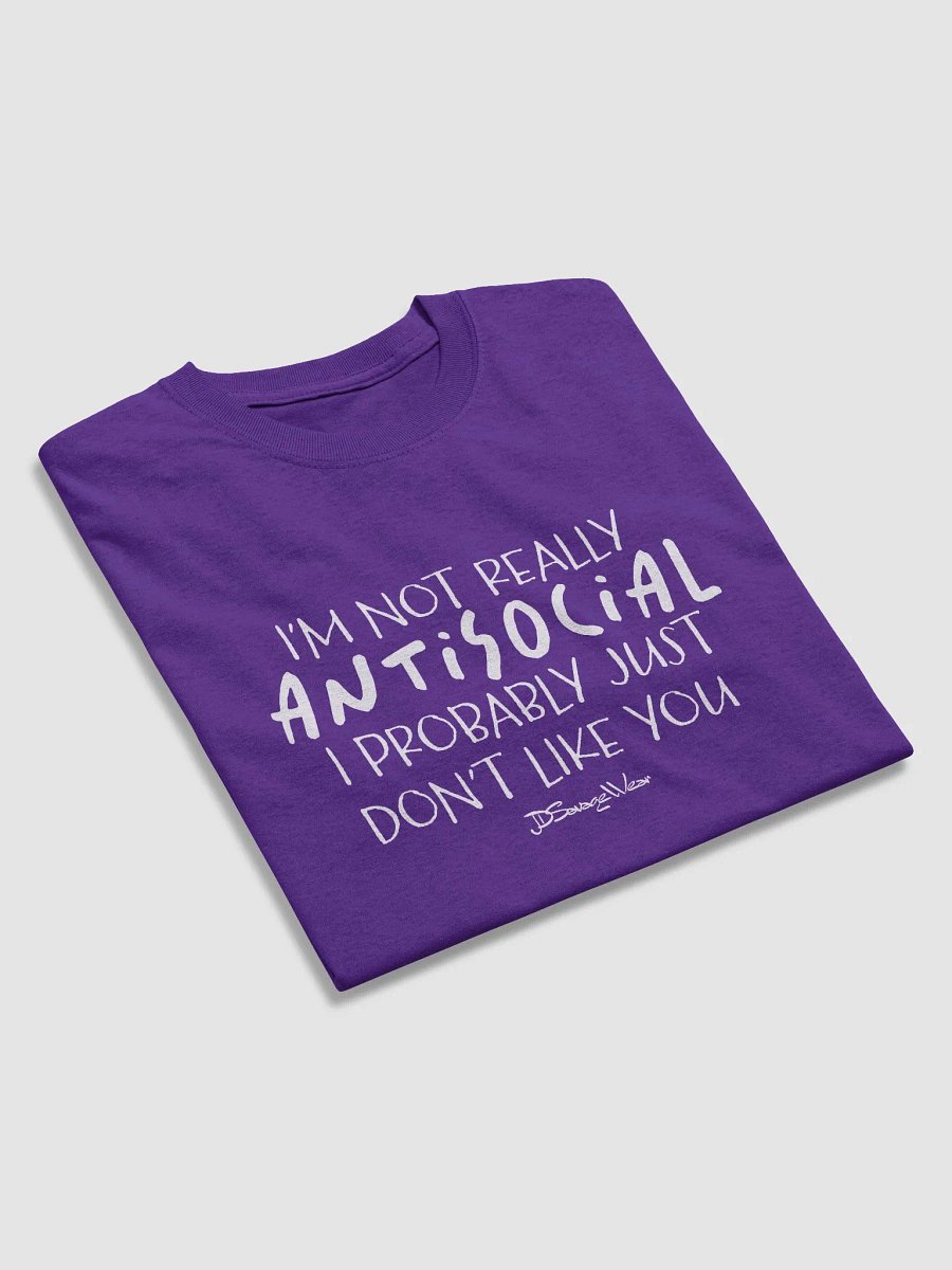 Savage Not Really Antisocial Gildan Heavyweight T-Shirt product image (36)