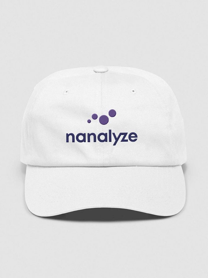Nanalyze Logo Dad Hat product image (33)