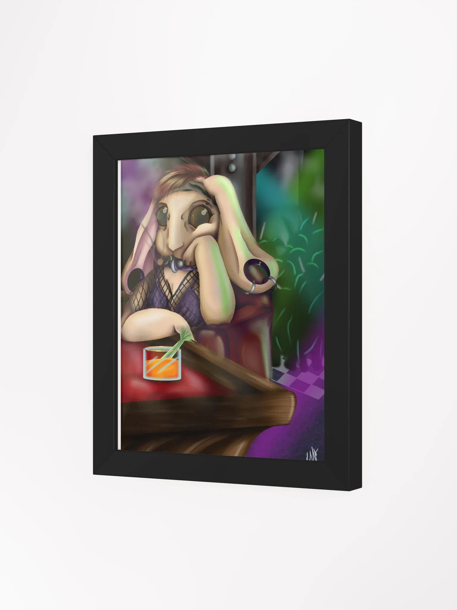 Alt Bar Bunny Framed product image (3)