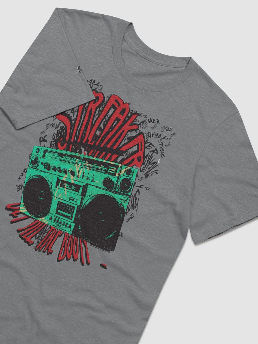 Streakers - Eighties Boom Box - GREEN | Lightweight Fashion T-Shirt product image (6)