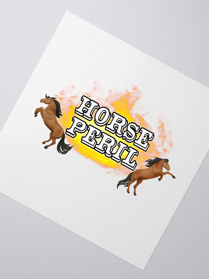 HORSE PERIL sticker product image (2)