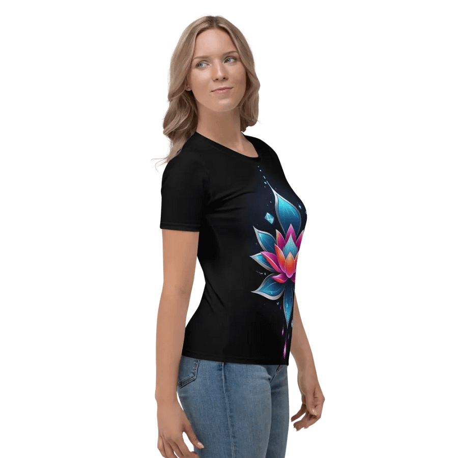 Lotus Glow Women's - All-Over Print Tee product image (4)
