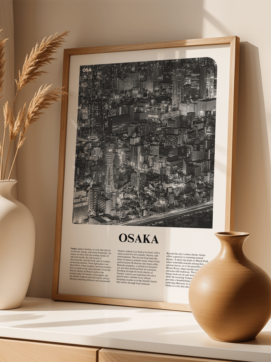 Osaka 02 Newspaper Poster product image (3)