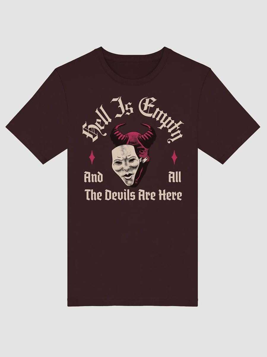 Hell is Empty Shakespeare Quote Shirt product image (3)