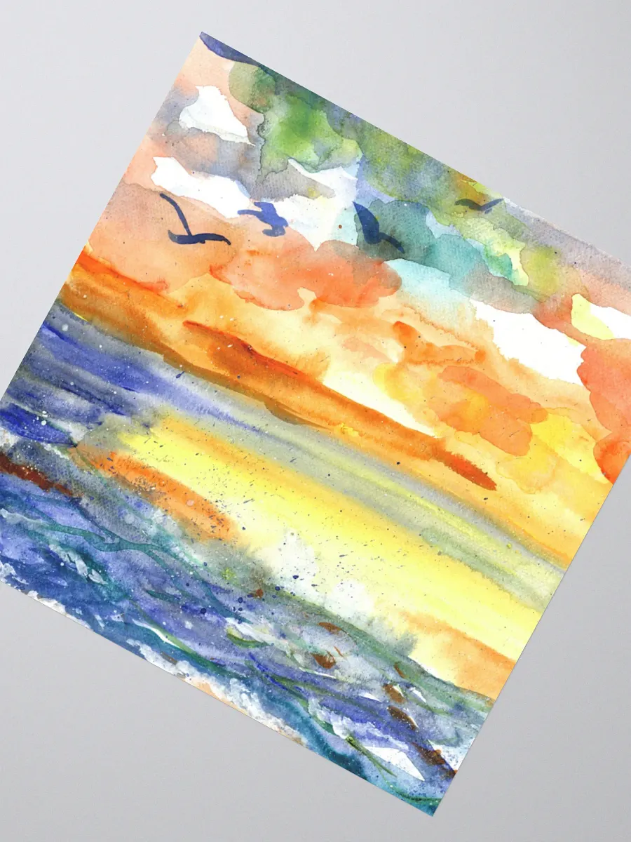 Playful Sea Sticker product image (5)